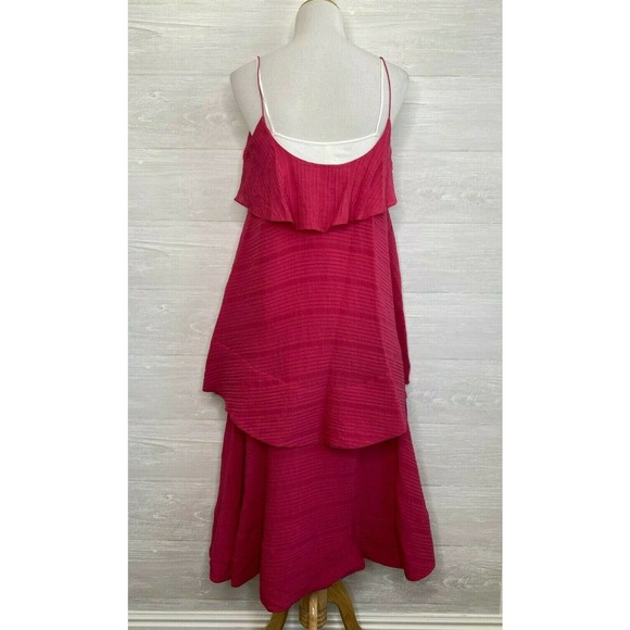 Club Monaco Tiered Maxi Dress Size 2 - Picture 4 of 7